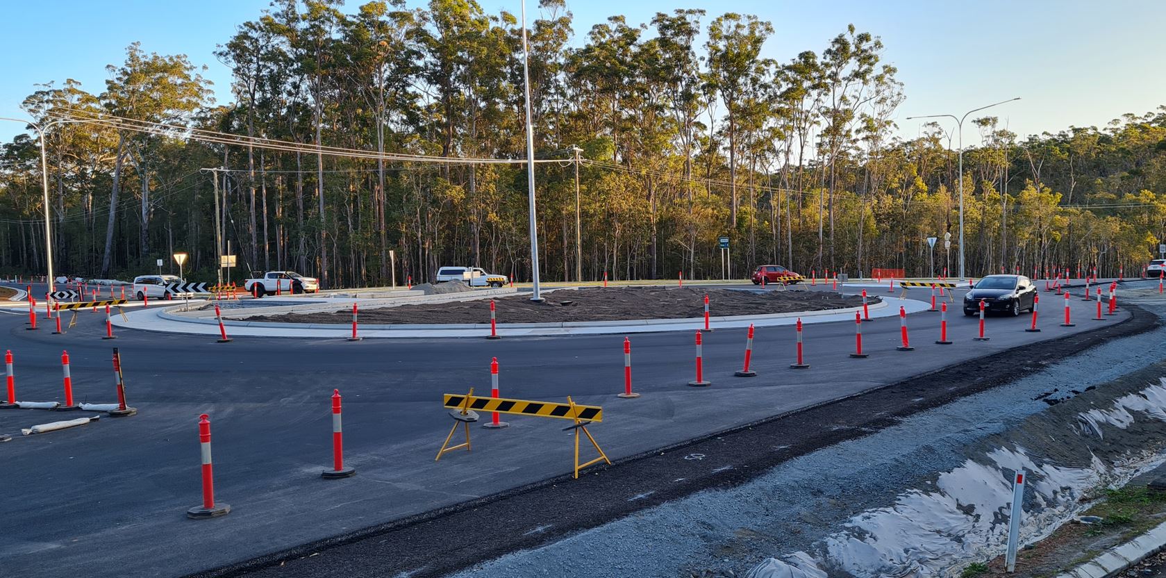 new Tewantin roundabout opens